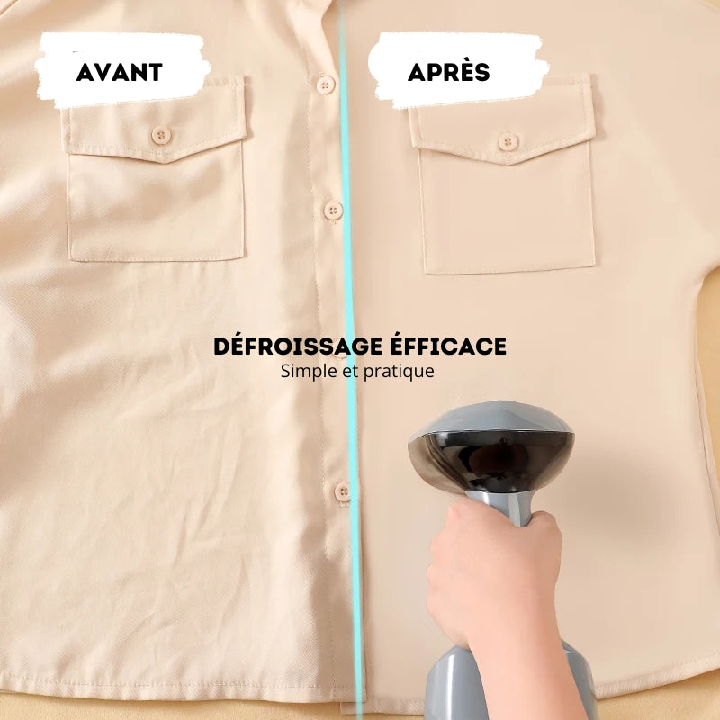 Fer à Vapeur Portable, Défroisseur Électrique Haute Puissance.