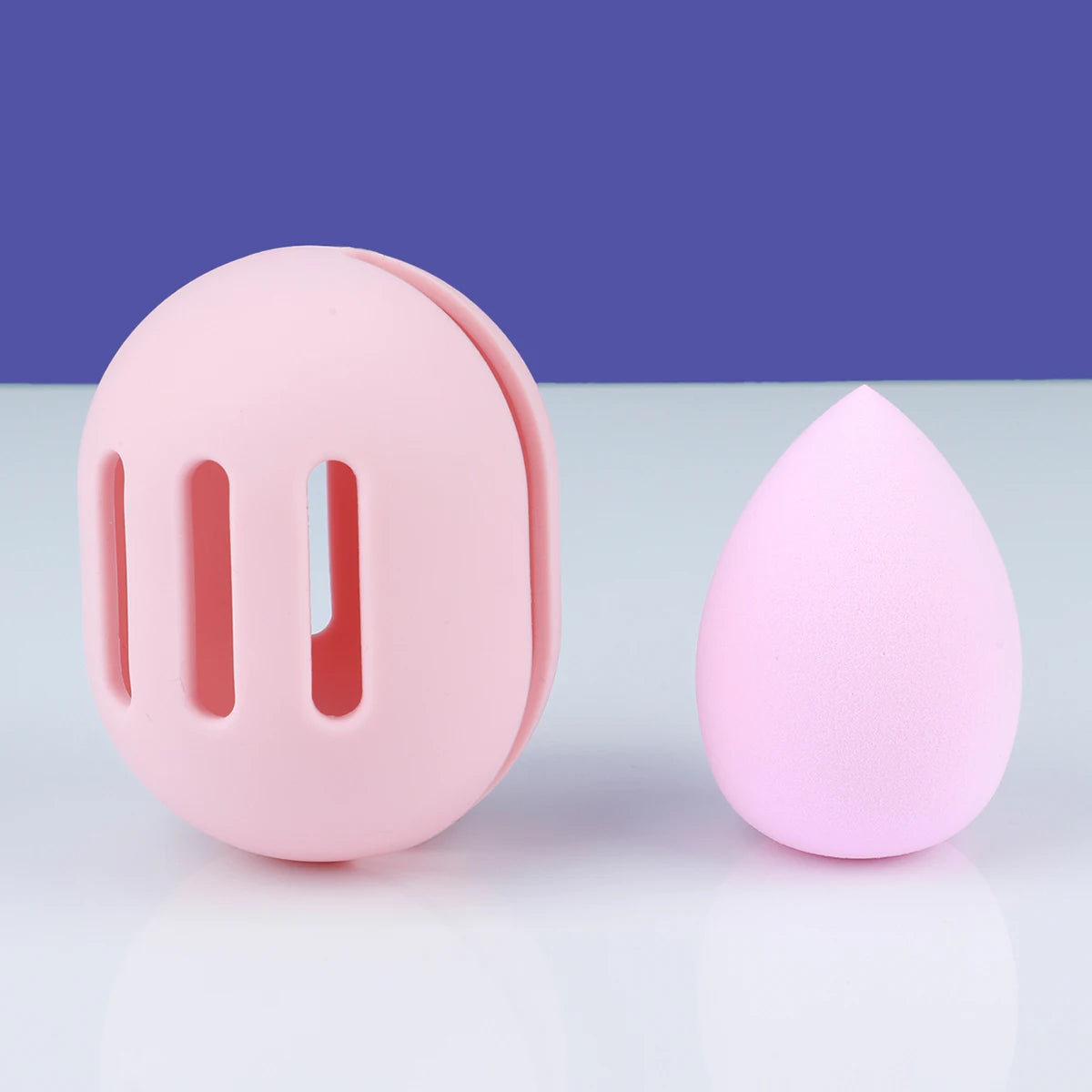Étui Silicone Anti-Poussière pour Éponge de Maquillage – Rangement Voyage