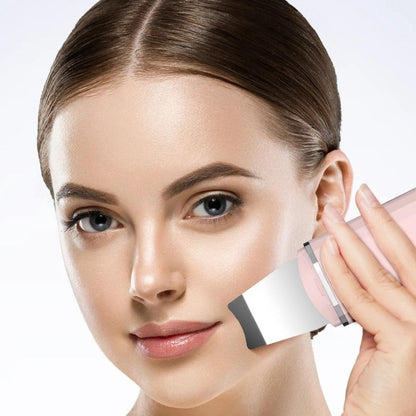 Appareil de Nettoyage Ultrasonique pour Visage – Peau Lisse et Purifiée