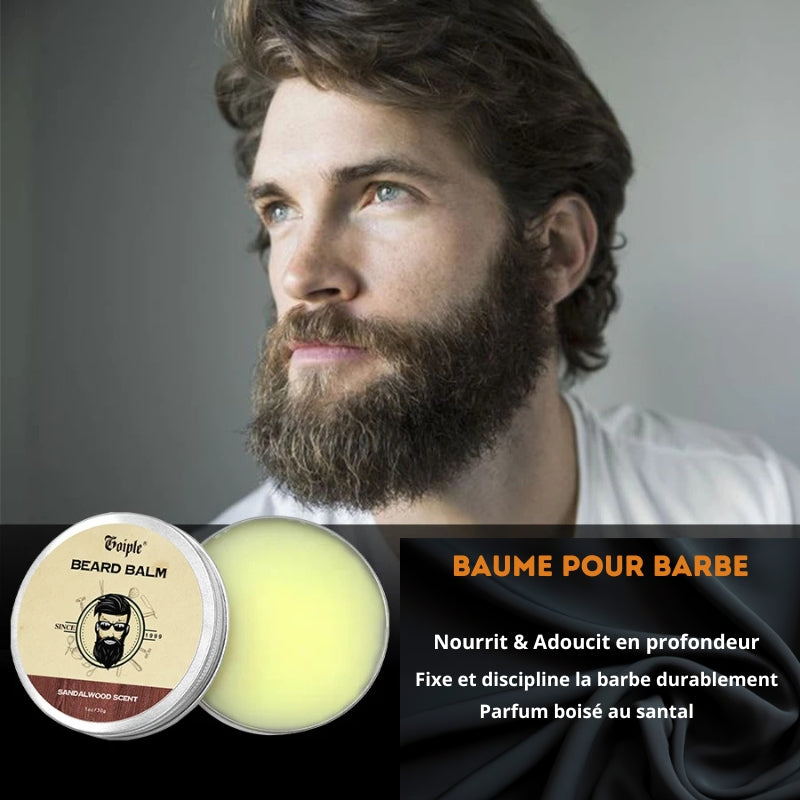 Baume, Huile de Barbe Naturelle - Soin & Croissance