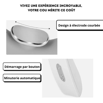 Masseur Cervical Mini Portable – Soulagement Cou & Épaules | Usage Maison