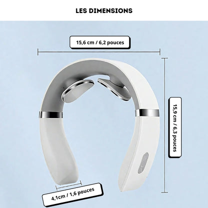 Masseur Cervical Mini Portable – Soulagement Cou & Épaules | Usage Maison