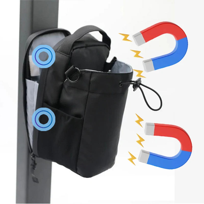 Sac de Sport Magnétique | Grande Capacité – Organiseur, Poche Téléphone & Porte-Bouteille Intégré