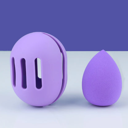 Étui Silicone Anti-Poussière pour Éponge de Maquillage – Rangement Voyage