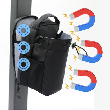 Sac de Sport Magnétique | Grande Capacité – Organiseur, Poche Téléphone & Porte-Bouteille Intégré