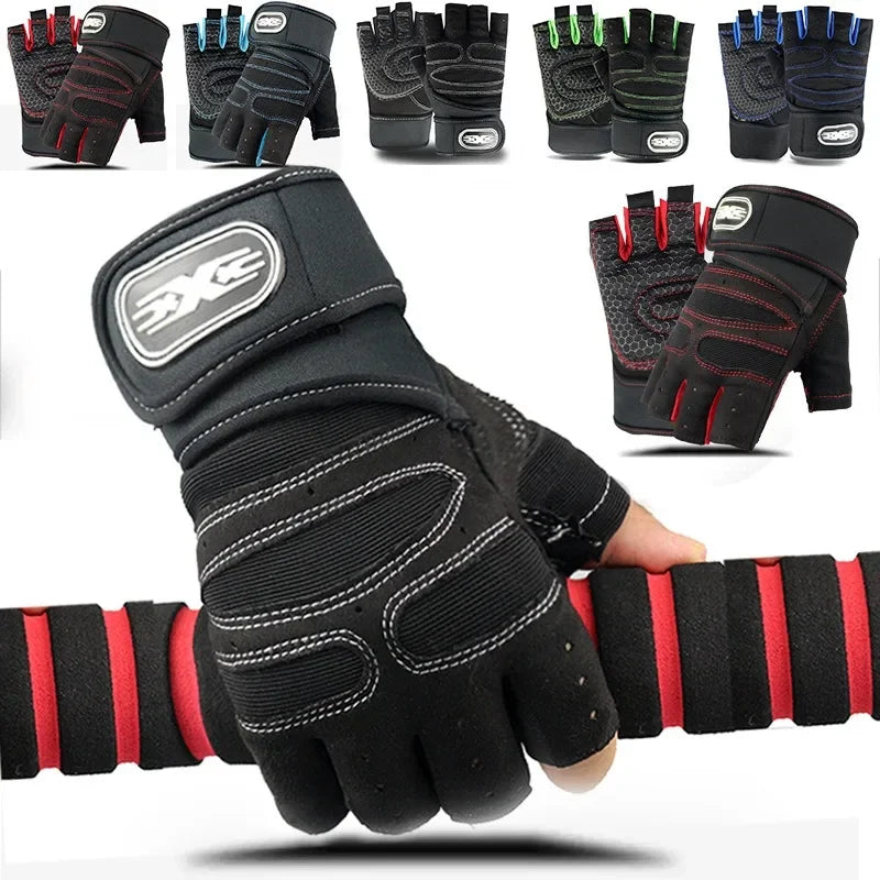 Gants de Sport Sans Doigts Multi-activités Pour Homme et Femme