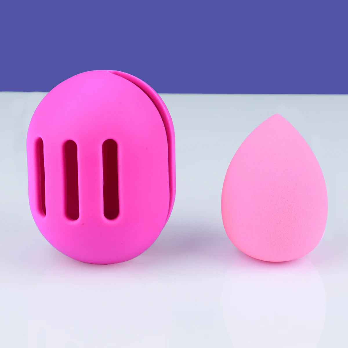 Étui Silicone Anti-Poussière pour Éponge de Maquillage – Rangement Voyage