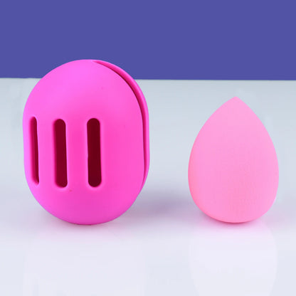 Étui Silicone Anti-Poussière pour Éponge de Maquillage – Rangement Voyage