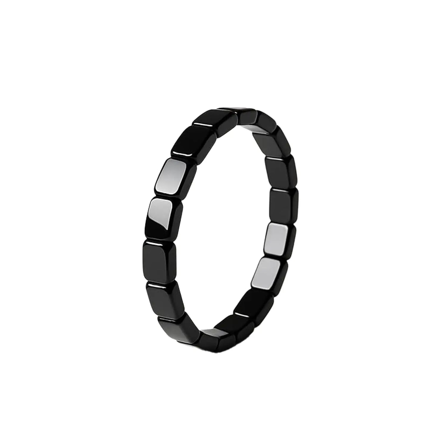 Bracelet Hématite Homme – Pierres Naturelles Énergisantes