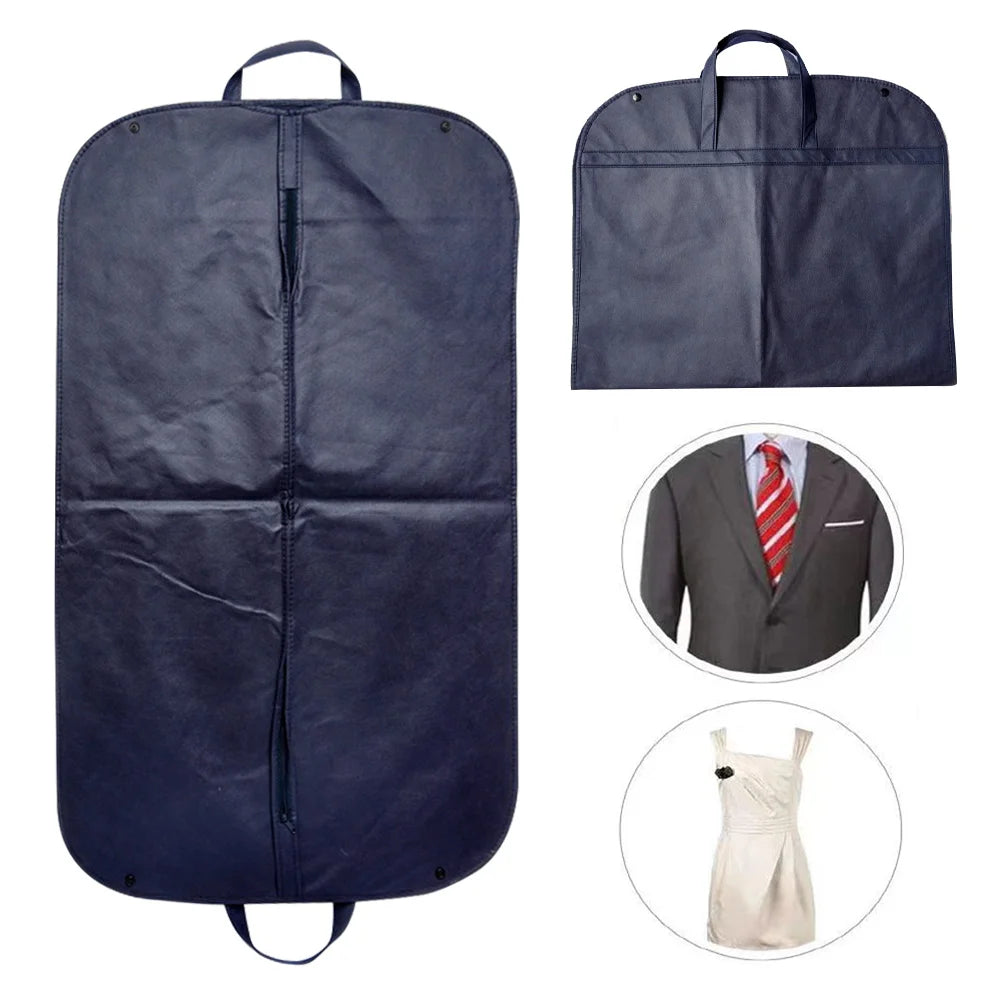 Housse Vêtements Anti-Poussière Imperméable – Sac de Rangement Suspendu pour Manteau, Costume & Robe | Motif Couronne