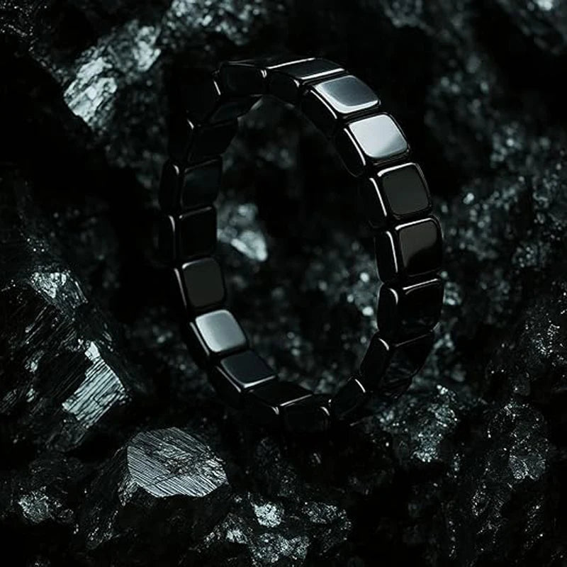 Bracelet Hématite Homme – Pierres Naturelles Énergisantes