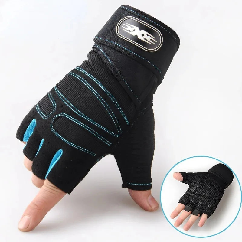 Gants de Sport Sans Doigts Multi-activités Pour Homme et Femme