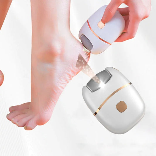 Lime-pieds électrique rechargeable – 2 têtes de meulage incluses