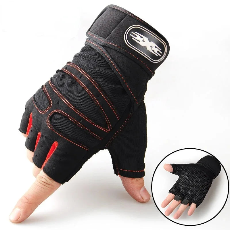 Gants de Sport Sans Doigts Multi-activités Pour Homme et Femme
