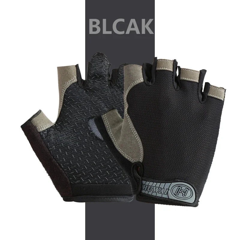 Gants de Sport Sans Doigts Multi-activités Pour Homme et Femme