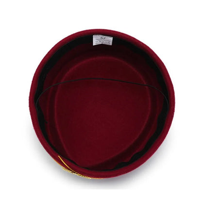 Chapeau Hôtesse de l'Air – Béret Uniforme Femme, Accessoire Cérémonie & Fête