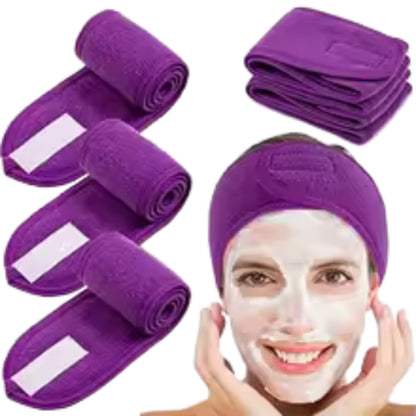 Bandeau Cosmétiques Réglable – Confort et Élégance pour votre Routine Beauté