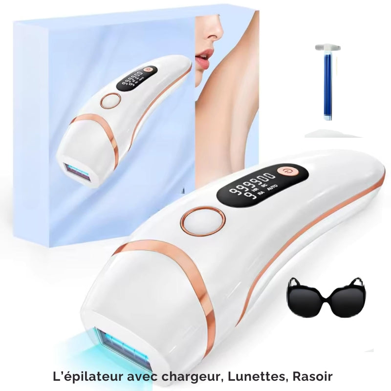 Appareil d'Épilation à Lumière Pulsée – Épilation Permanente à Domicile