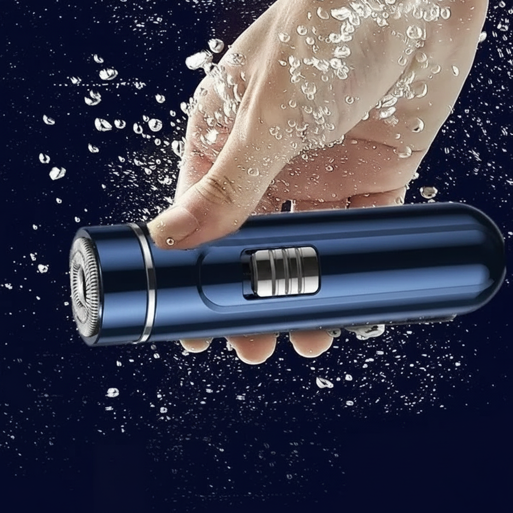 Rasoir bleu waterproof